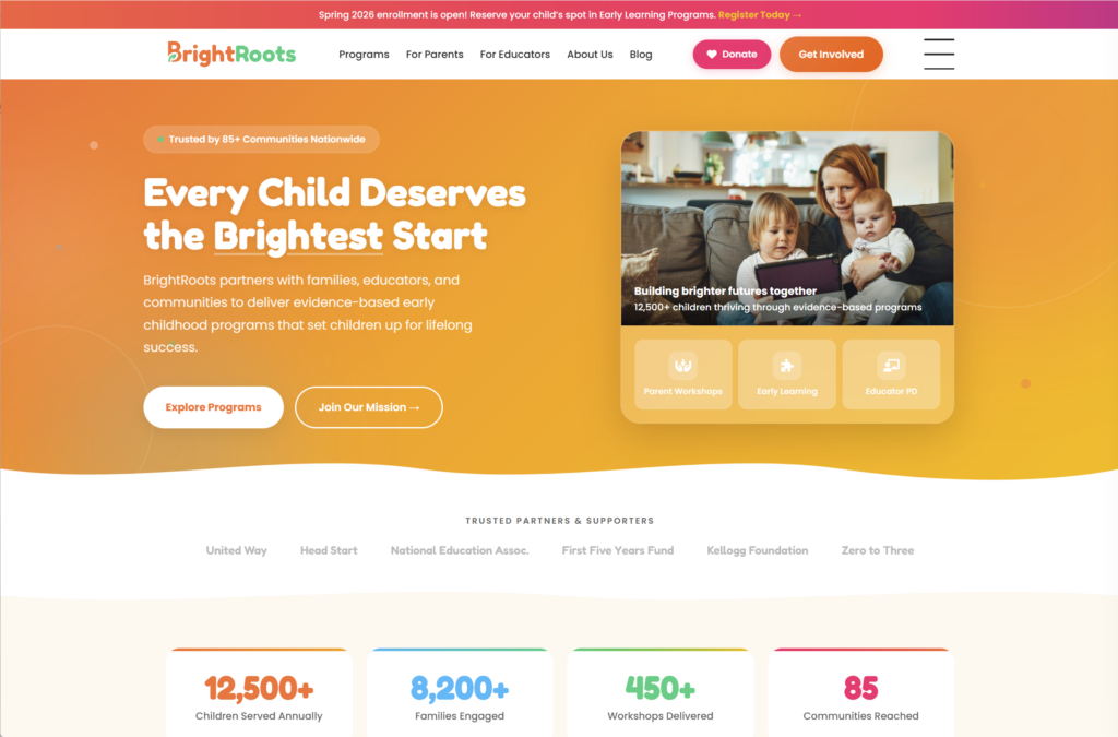 BrightRoots: Early Childhood Development Nonprofit